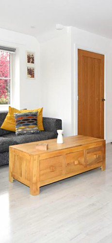 Large mango wooden coffee - wooden,