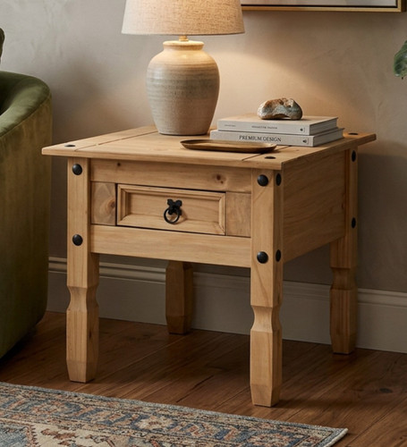 Corona lamp table - corona, drawer