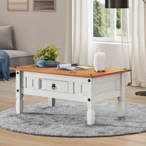 Corona coffee table white - corona,