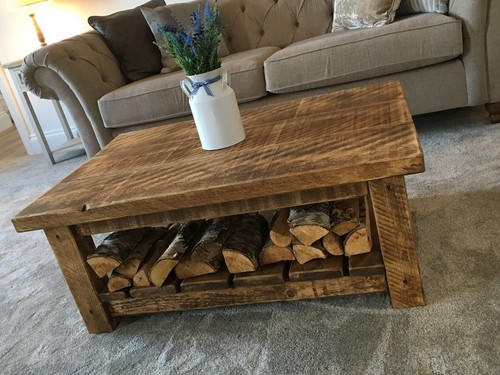 Solid farmhouse chunky wooden - farmhouse,